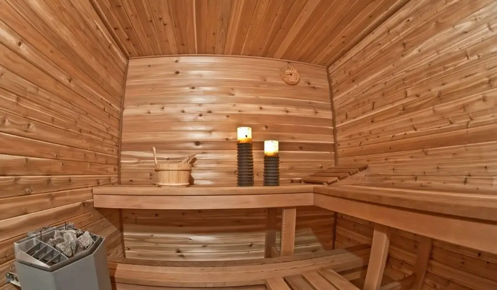 Romantic sauna