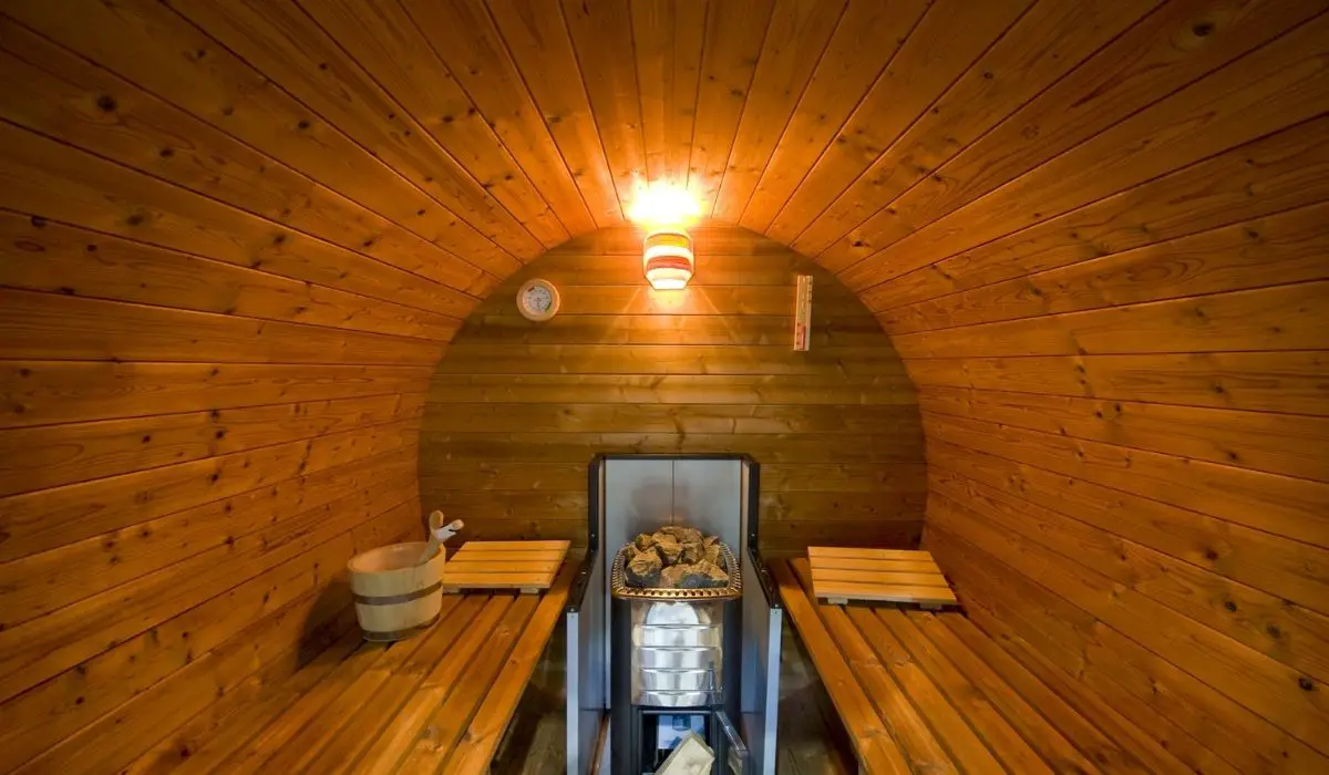 New round sauna